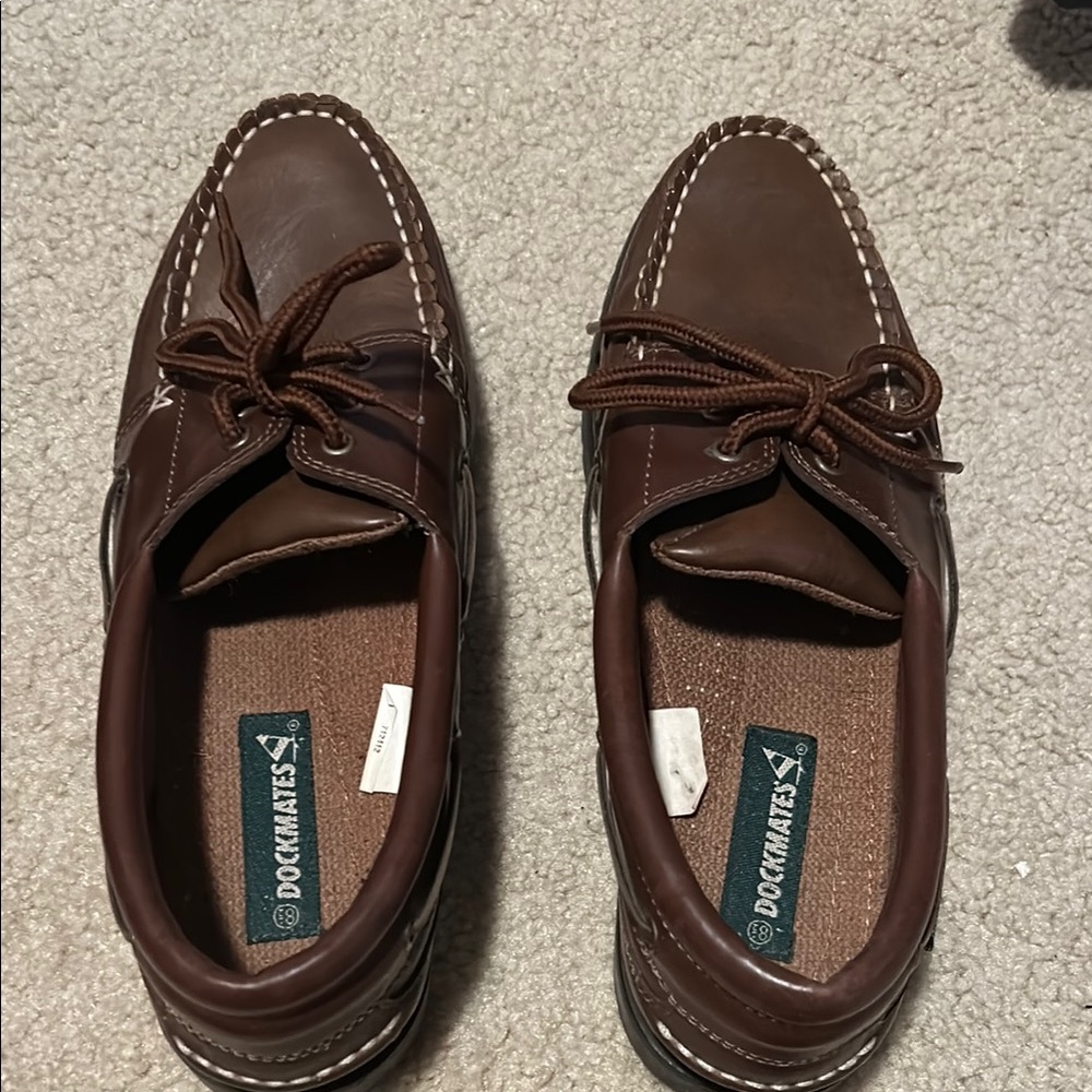 Dockmatws Men's Brown Boat Shoes